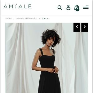 Amsale Alexis 4L (hemmed to fit someone 5’8 wearing 3 inch heels)